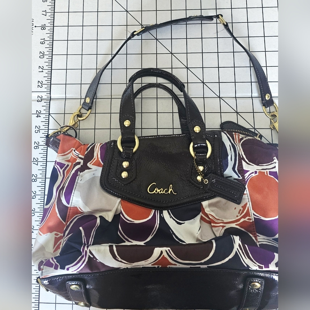 Coach Rare Vintage Ashley Scarf Bag - Picture 11 of 12